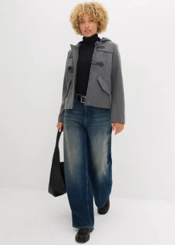 Duffle-Jacke, Wollimitat|bonprix Best