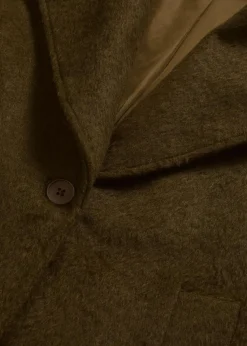 bonprix Bekleidung·Hosen|Jacken & Mäntel|Einreihiger Oversize-Mantel erdoliv