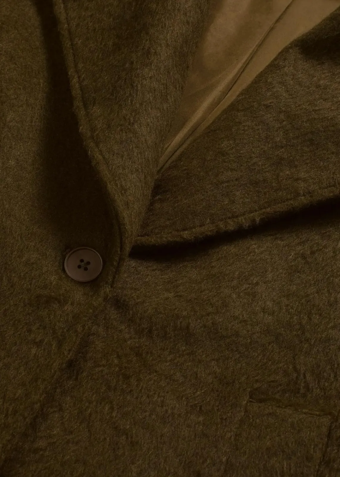 bonprix Bekleidung·Hosen|Jacken & Mäntel|Einreihiger Oversize-Mantel erdoliv