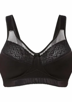 bonprix Große Cups D-H|Bhs|Entlastungs BH ohne Bügel schwarz