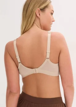 bonprix Große Cups D-H|Bhs|Entlastungs-BH ohne Bügel kreidebeige