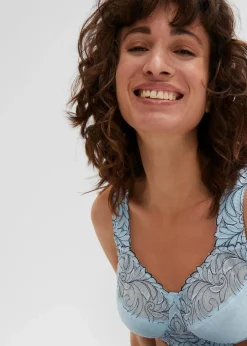 Entlastungs-BH ohne Bügel mit gepolsterten Trägern|bonprix Clearance