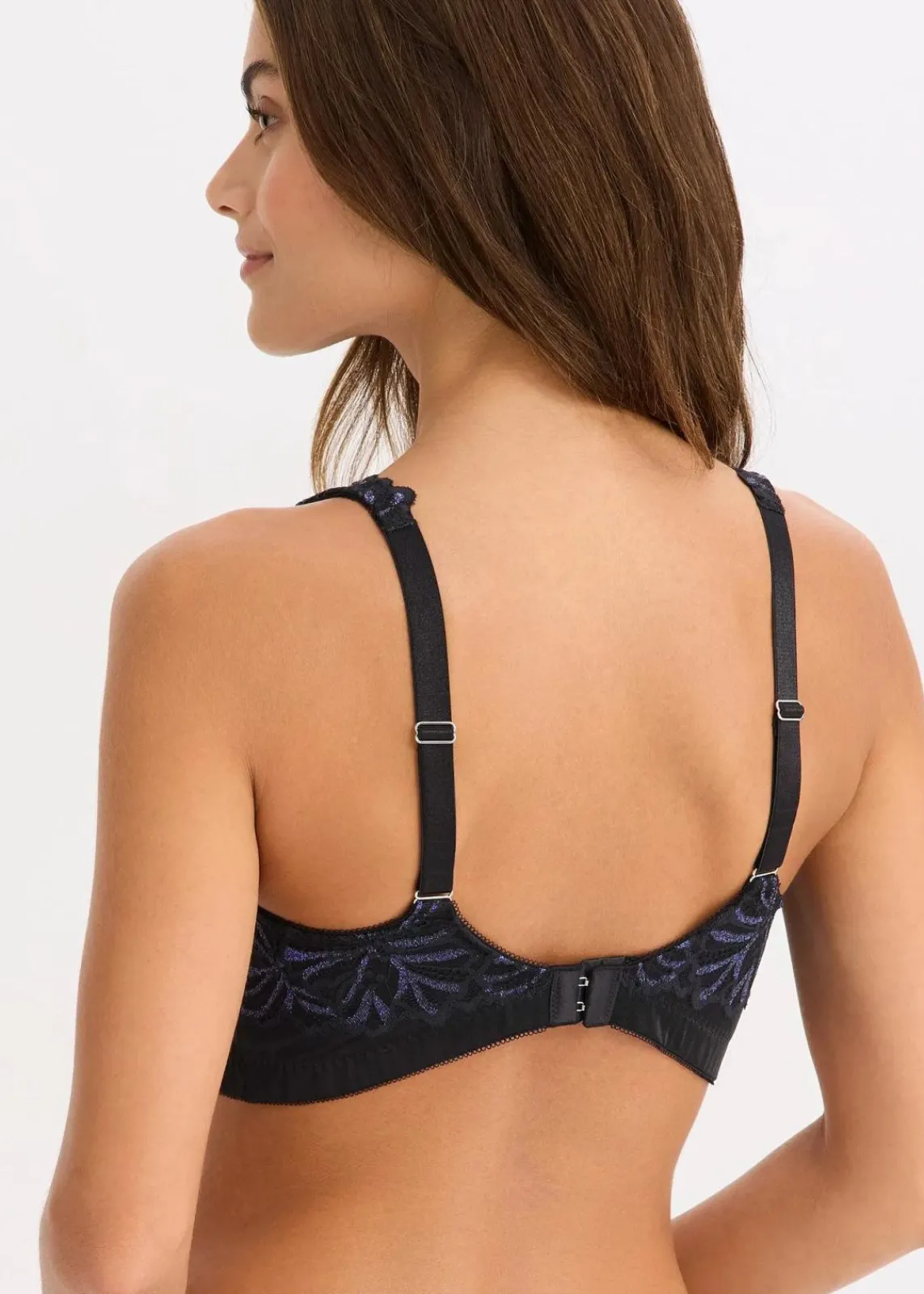 Entlastungs-BH ohne Bügel mit mehrfarbigem Glitzergarn|bonprix Hot