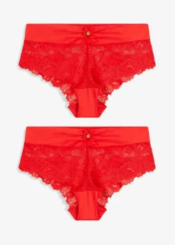 (2er Pack) Panty aus zarter Spitze|bonprix Outlet