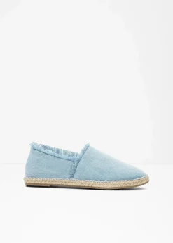 bonprix Slipper & Halbschuhe|Sommerschuhe|Espadrilles blau denim