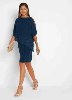 Etuikleid mit Glitzersteinen|bonprix Outlet