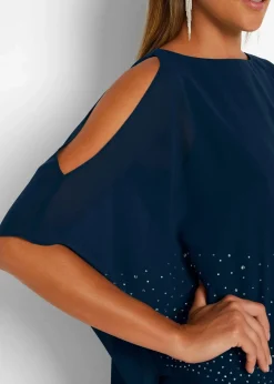 Etuikleid mit Glitzersteinen|bonprix Outlet
