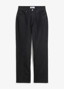 Extra Loose Fit-Jeans mit verstellbarem Bund, Straight|bonprix Hot