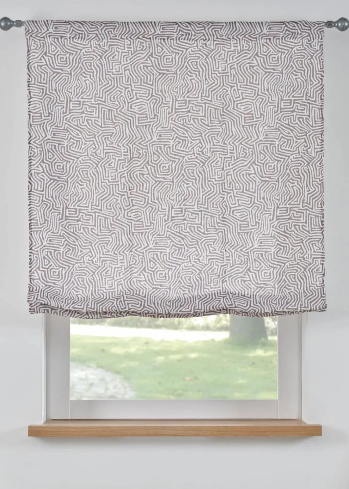 Faltrollo mit grafischem Druck|bonprix Outlet