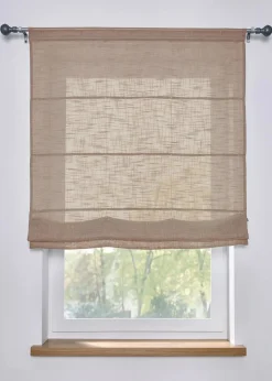 bonprix Rollos|Raffrollos|Faltrollo mit Struktur, in vielen Größen sand