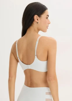 Feel Comfort Schalen-BH ohne Bügel ​mit Mesheinsatz|bonprix Outlet