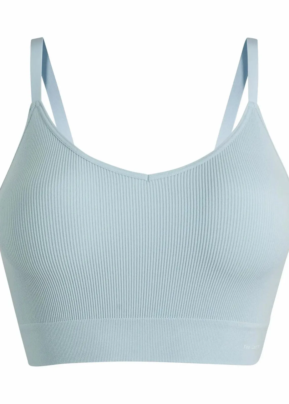 bonprix Nachhaltigere Materialien|Bhs|Feel Comfort Seamless Bustier gerippt puderblau