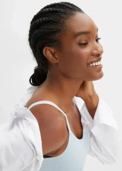 bonprix Nachhaltigere Materialien|Bhs|Feel Comfort Seamless Bustier gerippt puderblau