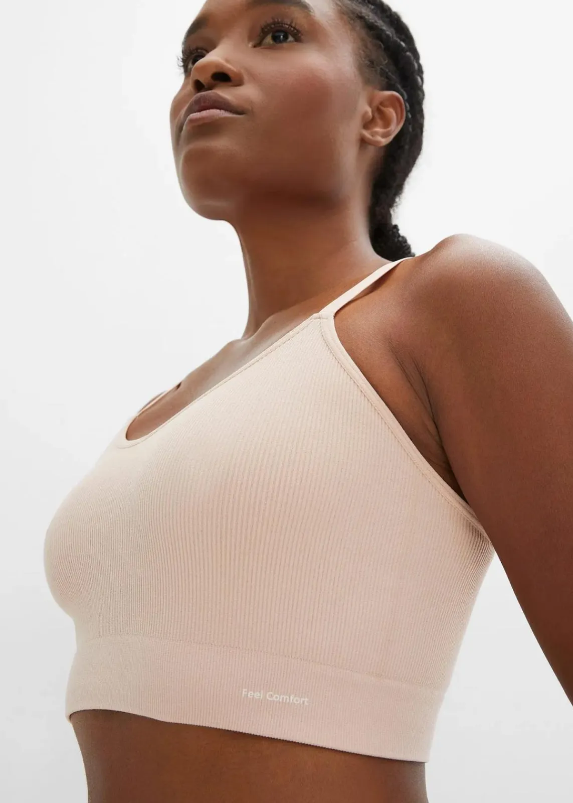 Feel Comfort Seamless Bustier gerippt|bonprix Sale