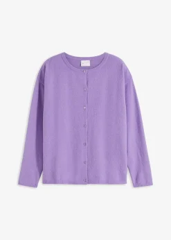 bonprix Strickmode|Pullover & Strickjacken|Feinstrickjacke softlila