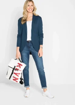 bonprix Bekleidung·Umstandsmode|Strickmode|Feinstrickjacke dunkelblau