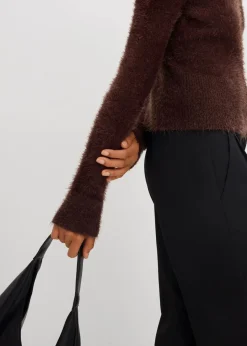 Feinstrickjacke aus Federgarn|bonprix Discount