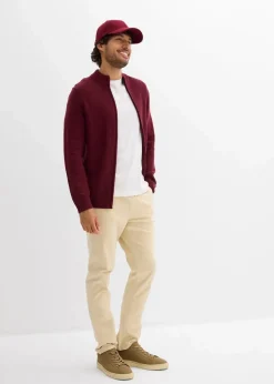 Feinstrickjacke aus reiner Baumwolle|bonprix Sale