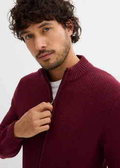 Feinstrickjacke aus reiner Baumwolle|bonprix Sale