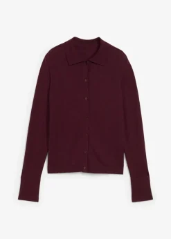 Feinstrickjacke aus weichem Woll-Mix|bonprix