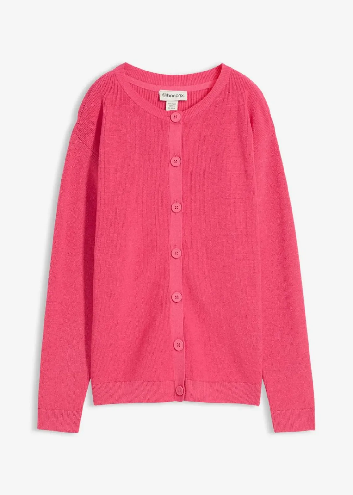 Feinstrickjacke, Rundhals|bonprix New