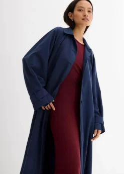 bonprix Bekleidung·Pullover & Strickjacken|Kleider|Feinstrickkleid aus Viskose-Mix ahornrot