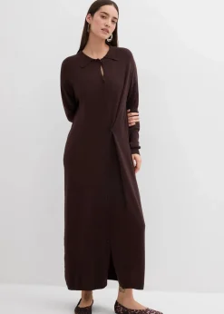 Feinstrickkleid aus Viskose-Mix|bonprix Hot
