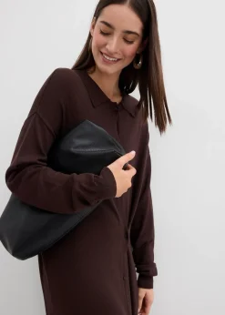 Feinstrickkleid aus Viskose-Mix|bonprix Hot