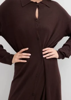 Feinstrickkleid aus Viskose-Mix|bonprix Hot