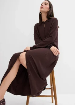Feinstrickkleid aus Viskose-Mix|bonprix Hot