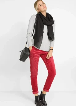 bonprix Strickmode|Pullover & Strickjacken|Feinstrickpullover hellgrau meliert