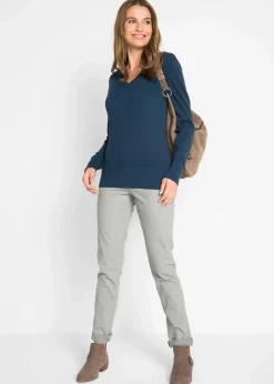 bonprix Strickmode|Pullover & Strickjacken|Feinstrickpullover dunkelblau