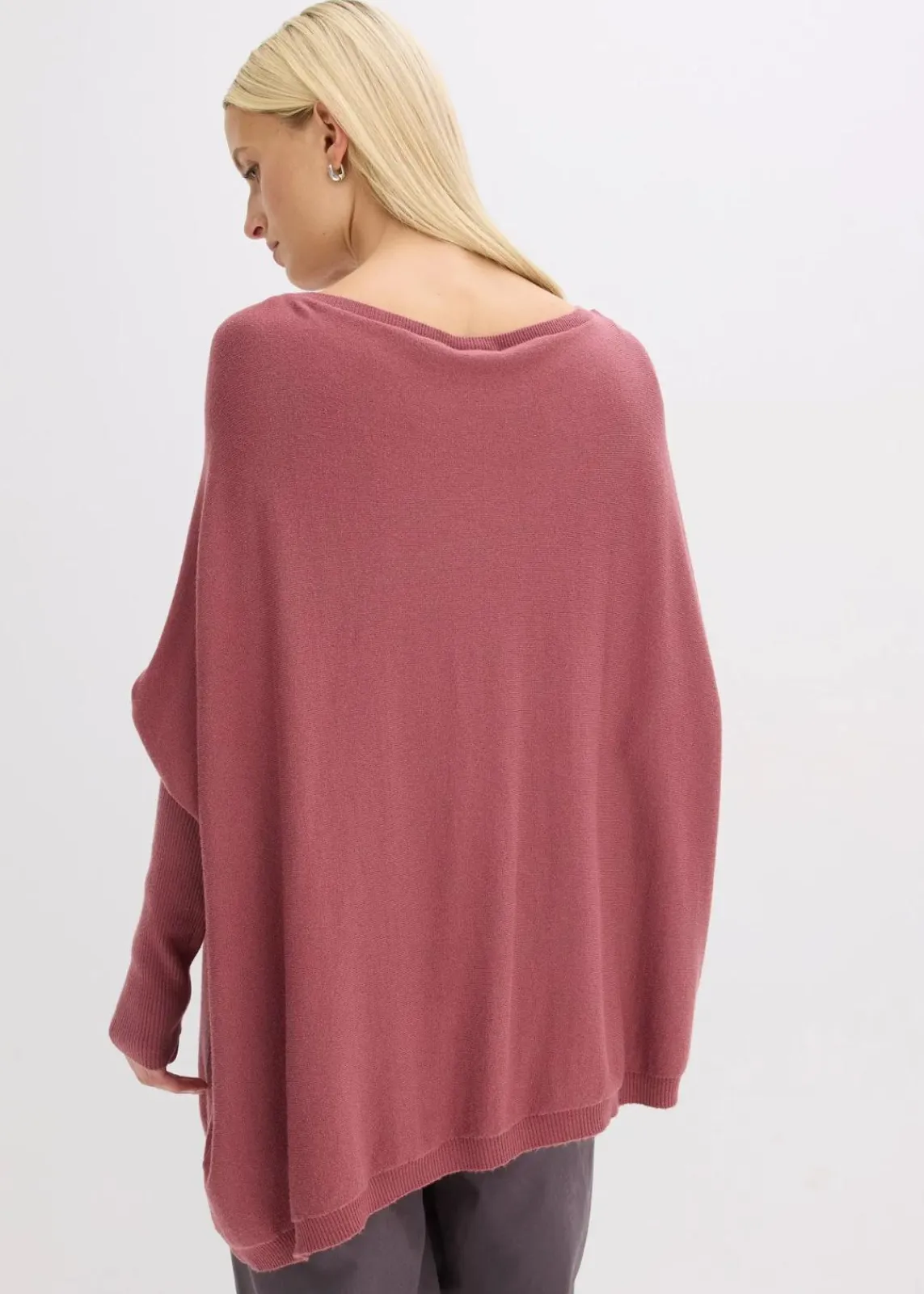 bonprix Bekleidung·Umstandsmode|Bekleidung·Jeans|Feinstrickpullover aus feinem Viskose-Mix softbeere