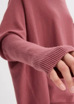 bonprix Bekleidung·Umstandsmode|Bekleidung·Jeans|Feinstrickpullover aus feinem Viskose-Mix softbeere