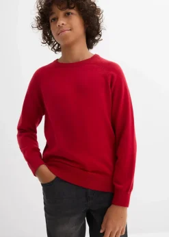 Feinstrickpullover aus reiner Baumwolle|bonprix Hot