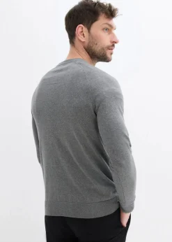Feinstrickpullover aus reiner Baumwolle (2er-Pack)|bonprix Outlet