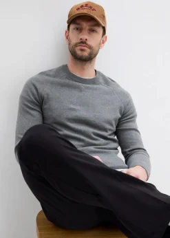 Feinstrickpullover aus reiner Baumwolle (2er-Pack)|bonprix Outlet