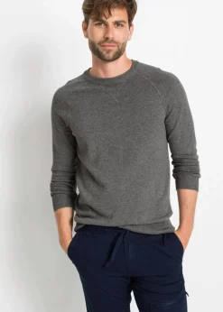 Feinstrickpullover aus reiner Baumwolle (2er-Pack)|bonprix Discount