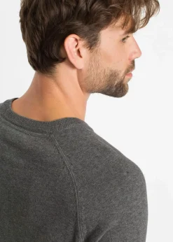 Feinstrickpullover aus reiner Baumwolle (2er-Pack)|bonprix Discount