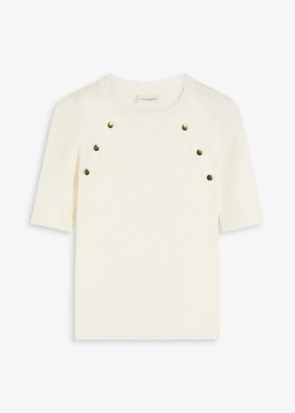 bonprix Bekleidung·Umstandsmode|Bekleidung·Jeans|Feinstrickpullover aus softem Viskose-Mix wollweiß