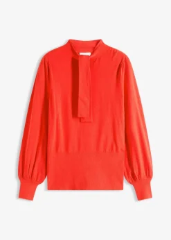 bonprix Bekleidung·Umstandsmode|Bekleidung·Jeans|Feinstrickpullover aus softem Viskose-Mix rot