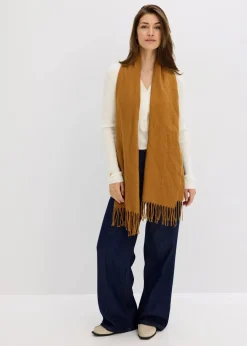 bonprix Bekleidung·Umstandsmode|Strickmode|Feinstrickpullover aus softem Viskose-Mix wollweiß