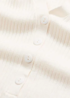 bonprix Bekleidung·Umstandsmode|Strickmode|Feinstrickpullover aus softem Viskose-Mix wollweiß