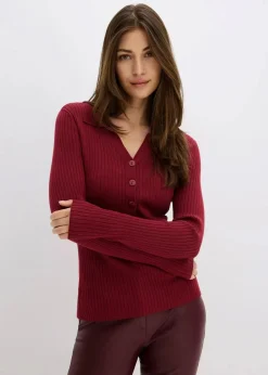 Feinstrickpullover aus softem Viskose-Mix|bonprix Online