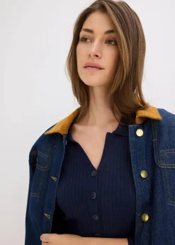 Feinstrickpullover aus softem Viskose-Mix|bonprix New