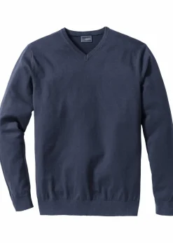 Feinstrickpullover aus weichem Baumwollmix|bonprix