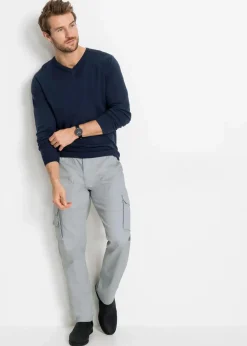 Feinstrickpullover aus weichem Baumwollmix|bonprix