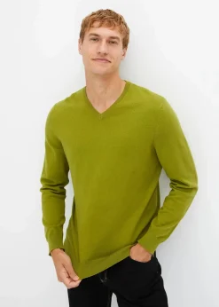 Feinstrickpullover aus weichem Baumwollmix|bonprix Online