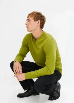 Feinstrickpullover aus weichem Baumwollmix|bonprix Online
