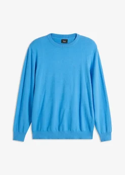 Feinstrickpullover aus weichem Baumwollmix|bonprix Clearance